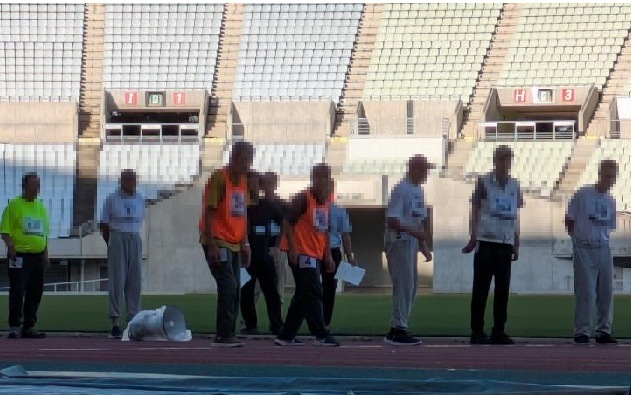 陸上競技の様子