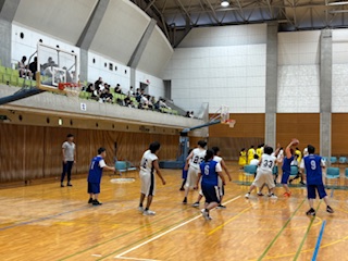 バスケットボール競技の様子