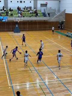 バスケットボール競技の様子